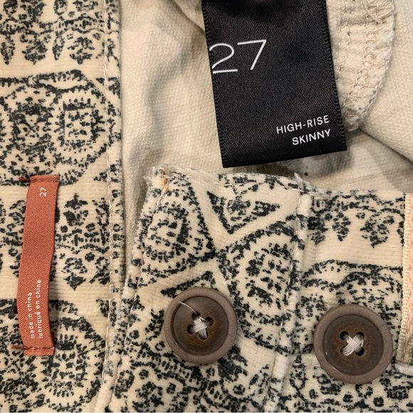 Pilcro Anthropologie Corduroy Pants/Size 27 - Picture 13 of 13